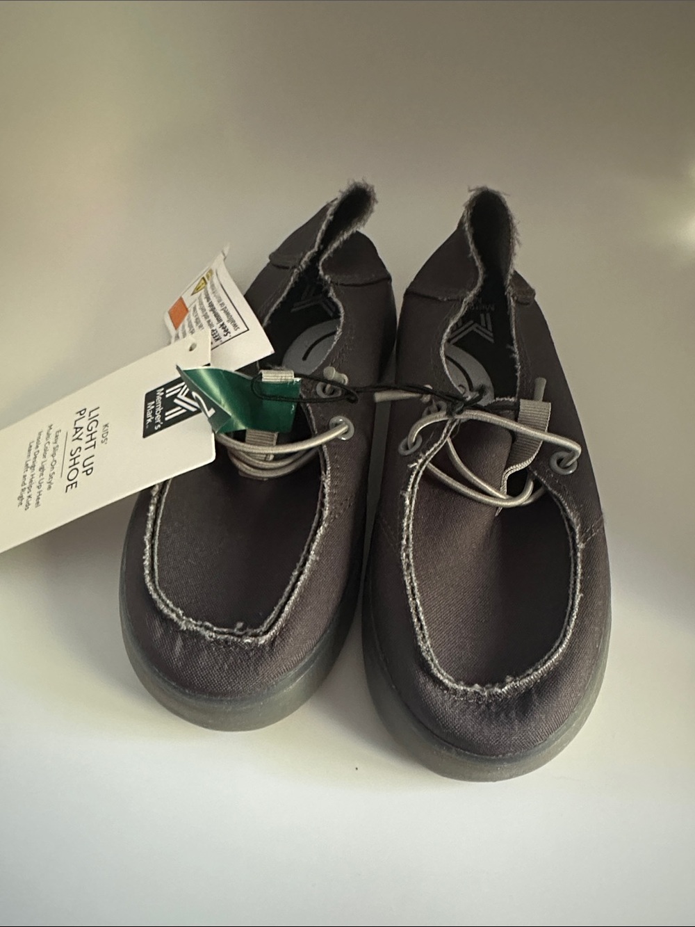 3/$20 Member’s Mark Kids Slip-On Sneakers in Grey - Size 12